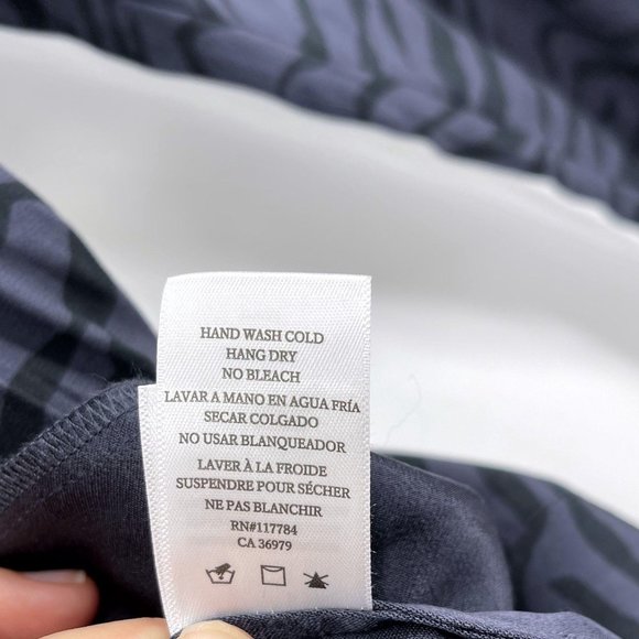 Rails Charcoal Callan Tiger Stipe Belted Jumpsuit - Picture 9 of 10